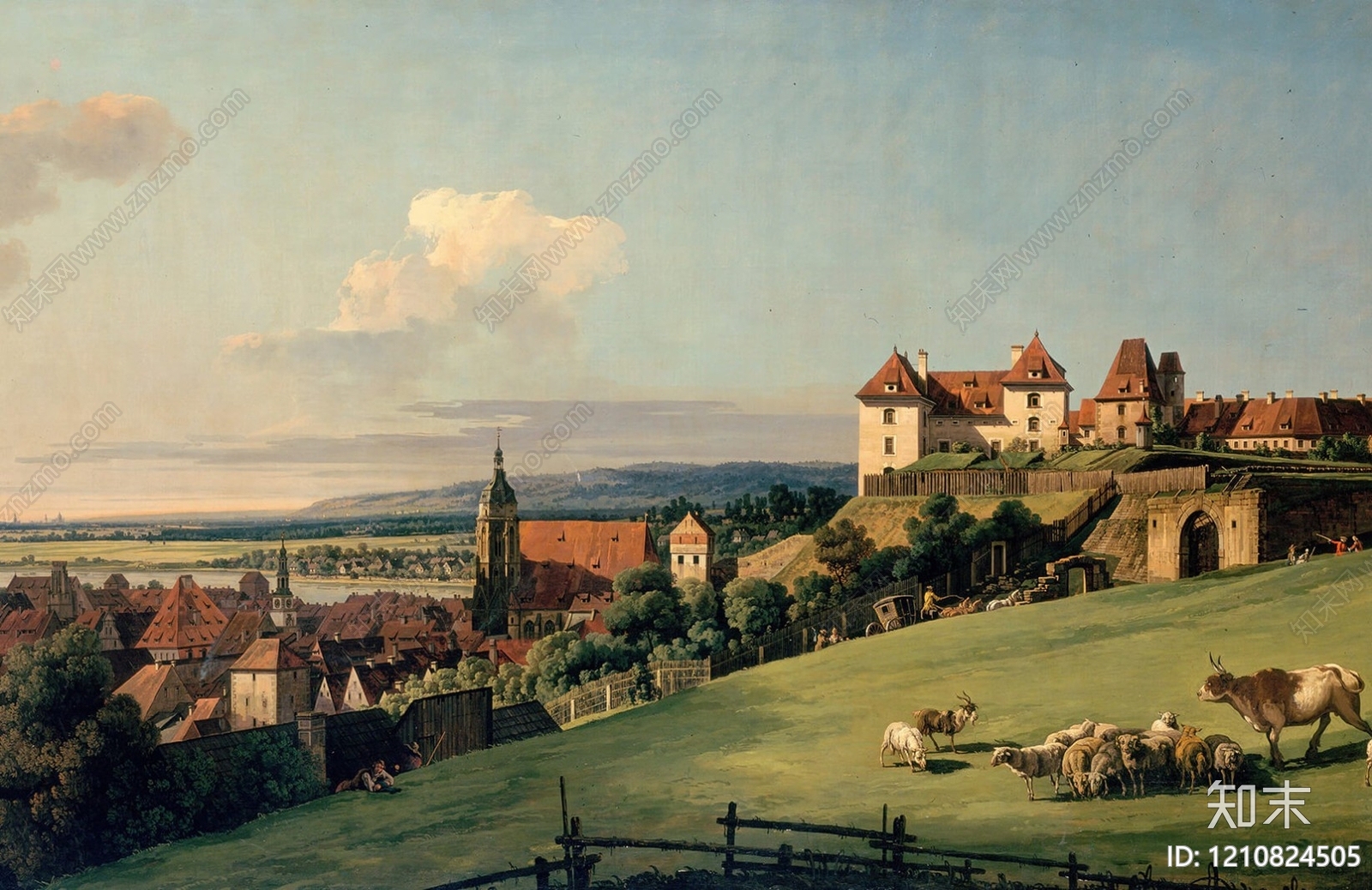 城市背景贴图下载【ID:1210824505】