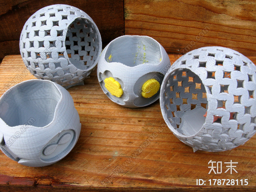 半球形状的花盆3d打印模型下载【ID:178728115】