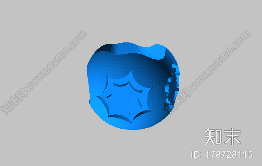 半球形状的花盆3d打印模型下载【ID:178728115】