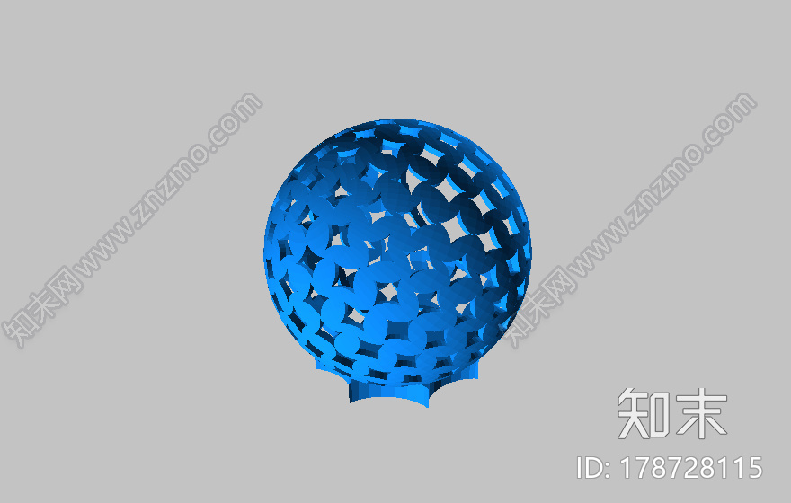 半球形状的花盆3d打印模型下载【ID:178728115】