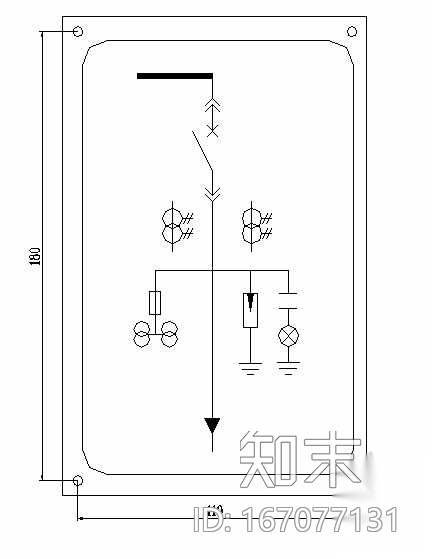 污水处理厂配电房之10kV高压配电系统图施工图下载【ID:167077131】