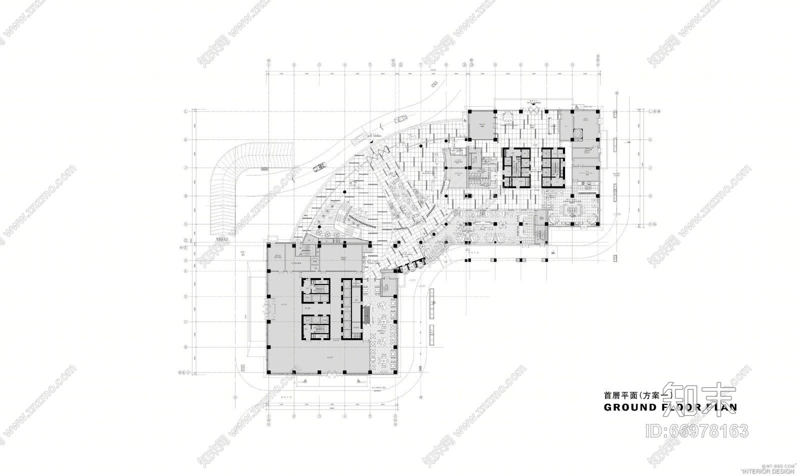 郑中-CCD天津梅江皇冠假日酒店(CAD施工图纸)施工图下载【ID:66978163】