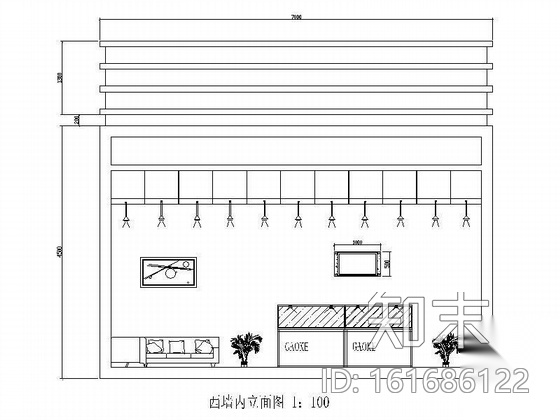手机展厅设计图cad施工图下载【ID:161686122】