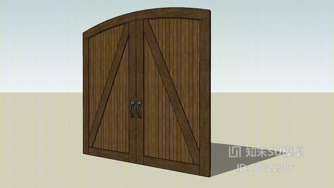 双开门SU模型下载【ID:17622396】