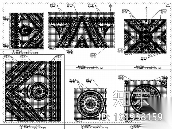 [南通]五星级白金酒店英国厅贵宾室CAD装修图cad施工图下载【ID:161938159】