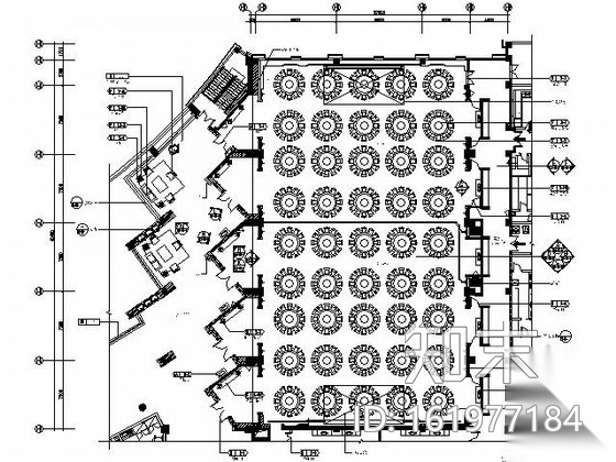[成都]五星酒店宴会厅及前厅施工图施工图下载【ID:161977184】