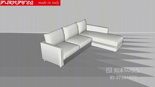 组合沙发SU模型下载【ID:419297162】