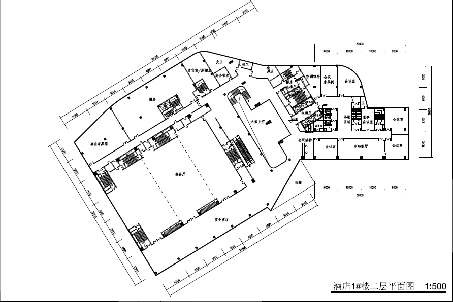 IOI棕榈城地块酒店cad施工图下载【ID:164861168】