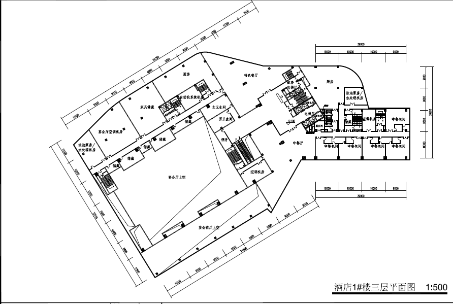 IOI棕榈城地块酒店cad施工图下载【ID:164861168】