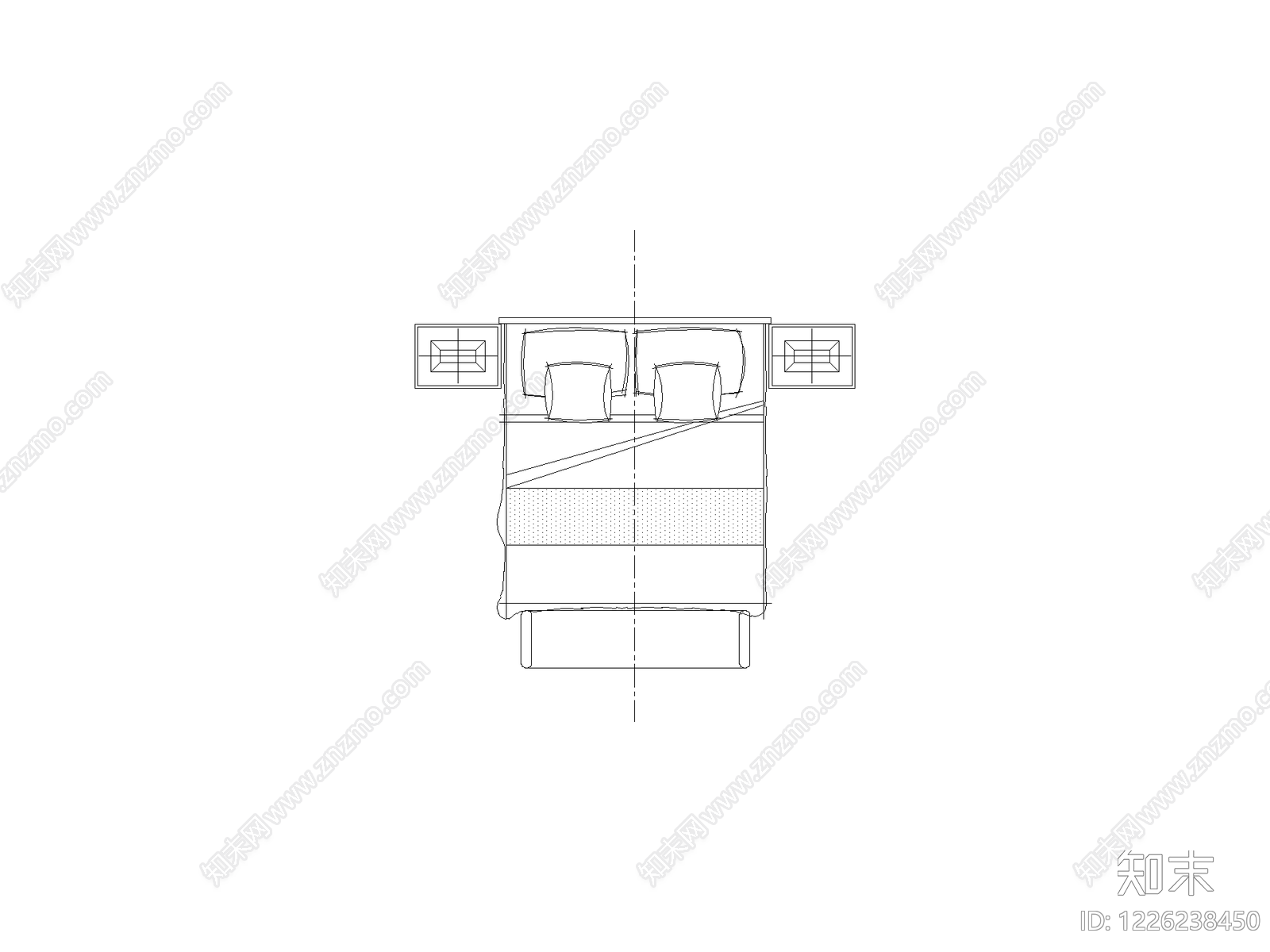 酒店别墅专用平面模块cad施工图下载【ID:1226238450】