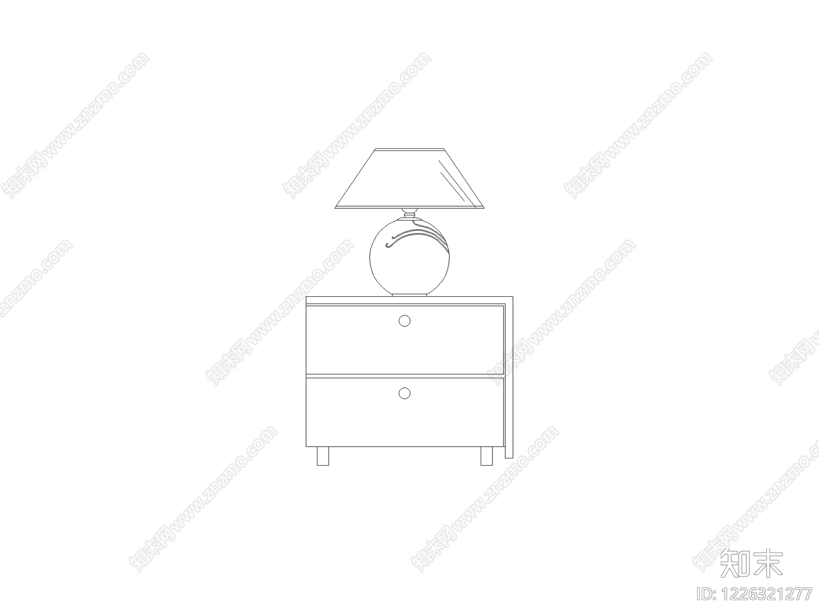 柜子cad施工图下载【ID:1226321277】