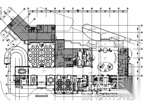 [南昌]国际一线酒店品牌高档五星级度假酒店装修施工图...cad施工图下载【ID:161775123】