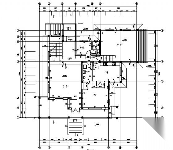 某二层小别墅建筑方案图纸cad施工图下载【ID:149920190】