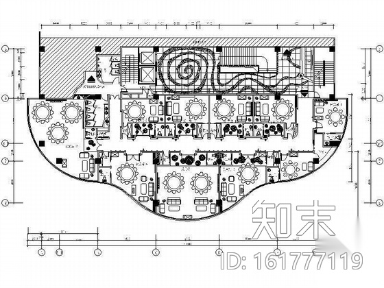 [深圳]星级酒楼餐饮施工图施工图下载【ID:161777119】