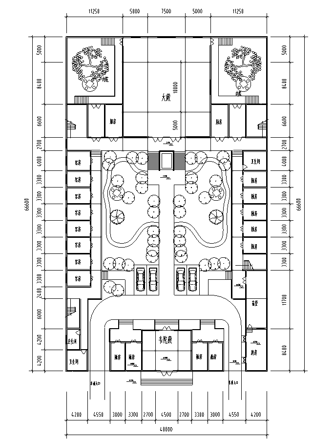 合集上百套传统风格古建筑设计方案图（含木结构建筑）施工图下载【ID:1131206637】