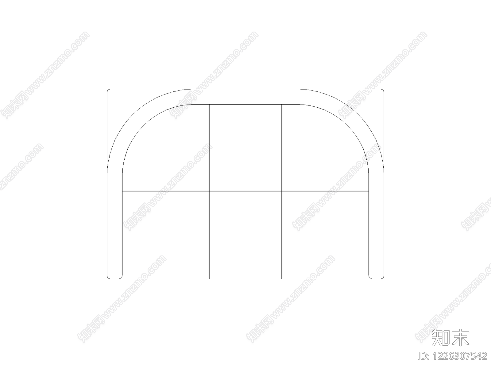 内门系统cad施工图下载【ID:1226307542】