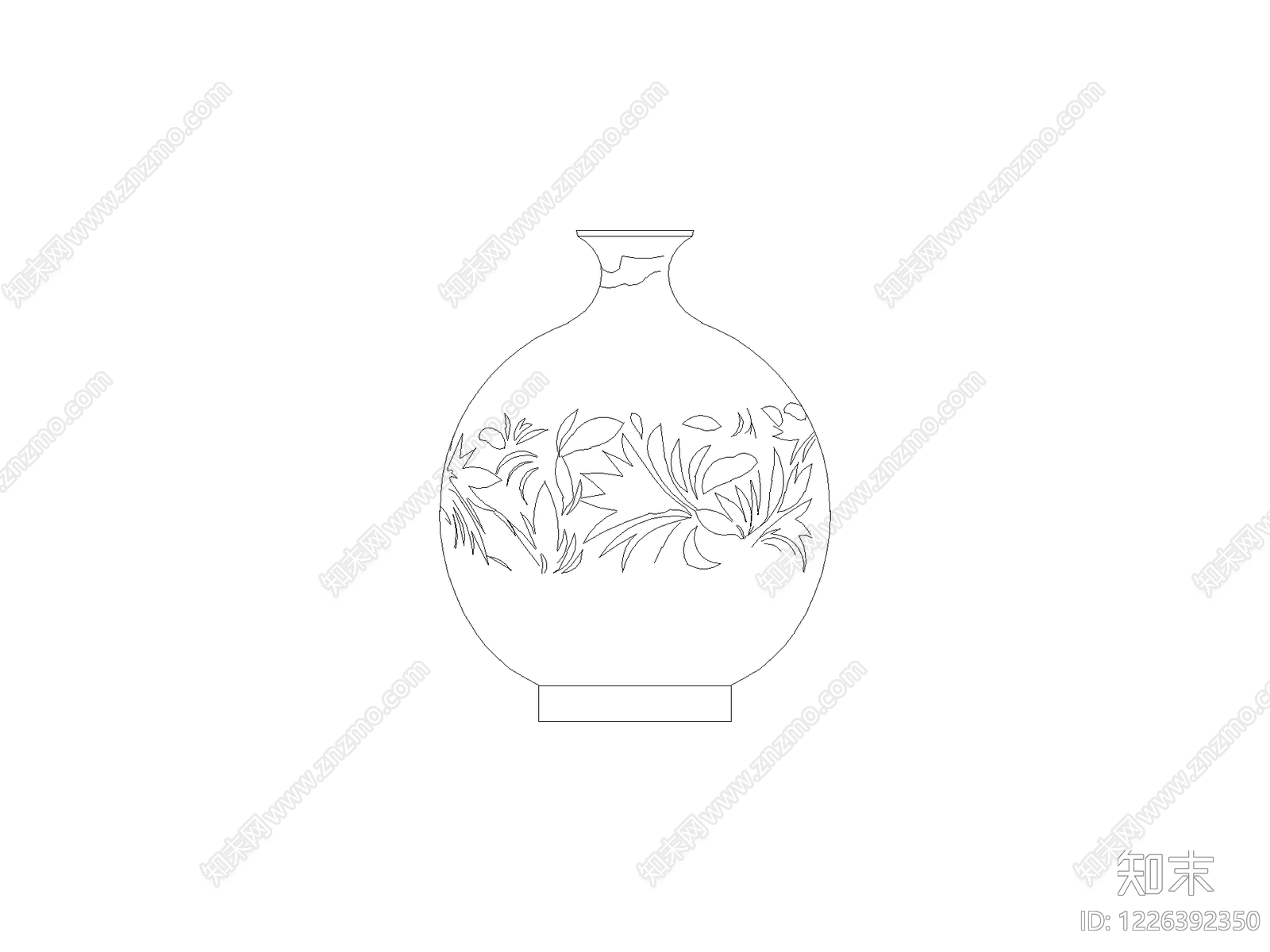 摆件CAD图纸