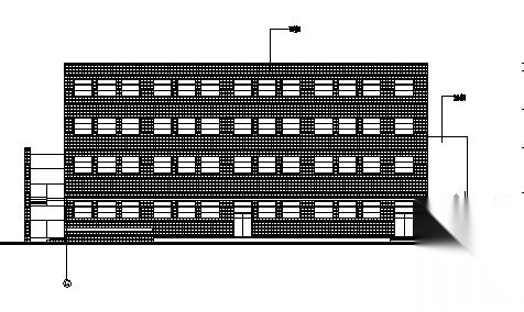 无锡惠山某学校规划区食堂建筑结构方案图cad施工图下载【ID:166334120】