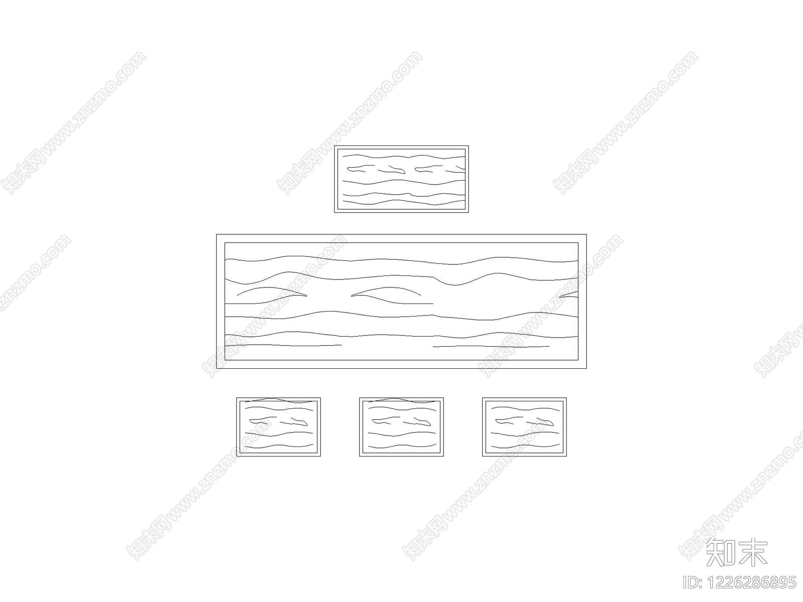 桌子CAD图纸