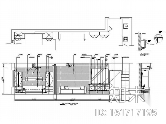 精装单身公寓设计装修图Ⅰ（四套）cad施工图下载【ID:161717195】