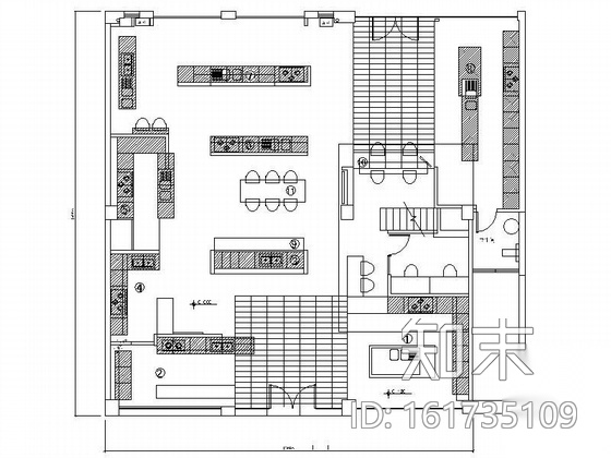某整体橱柜专卖店方案图（含实景）cad施工图下载【ID:161735109】