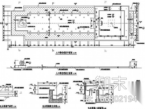 [四川]某科技园环境景观工程施工图cad施工图下载【ID:166302194】