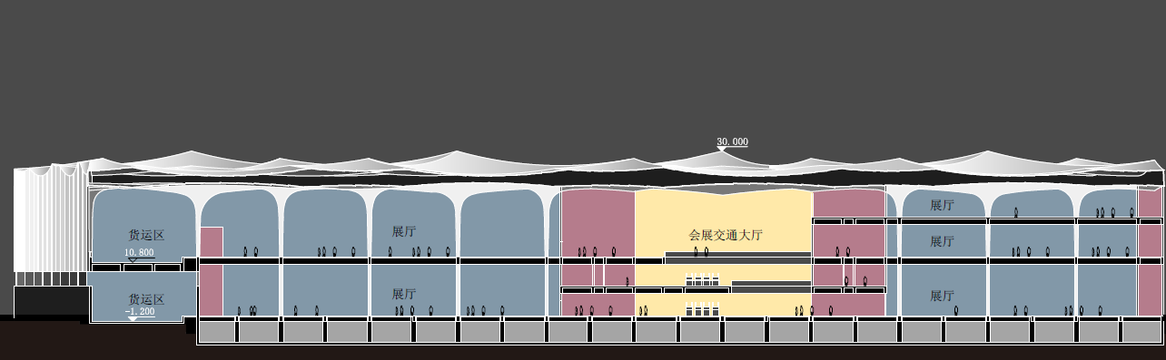 [福建]泉州会展中心建筑方案设计文本PDF（118页）施工图下载【ID:165407102】