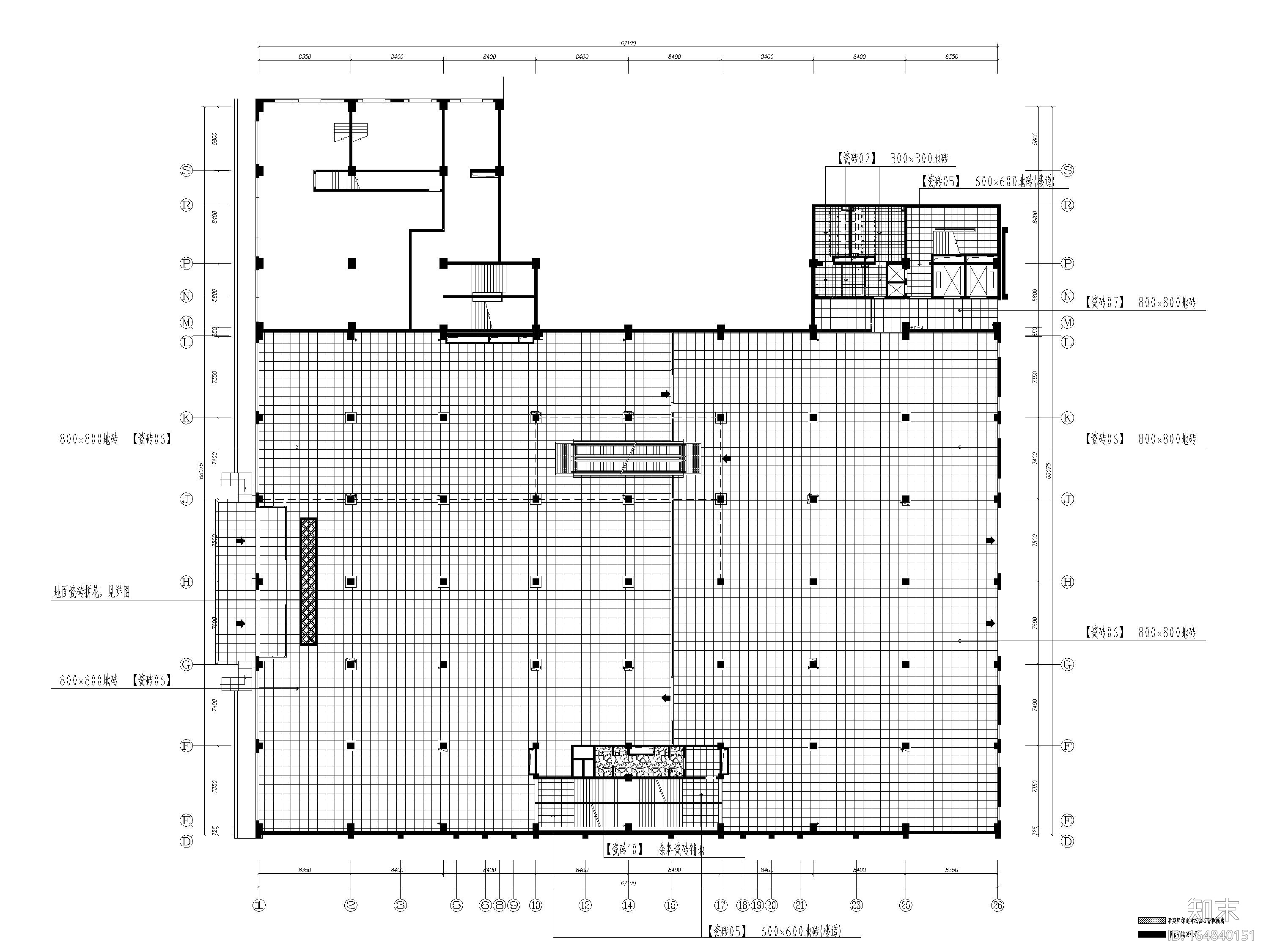 [河北]丰宁商场室内装饰工程施工图+SU模型施工图下载【ID:164840151】