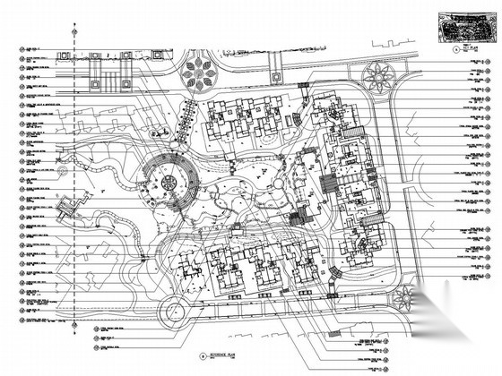 [广州]居住区城市花园景观全套施工图施工图下载【ID:161088195】