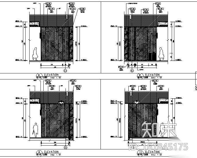 [重庆]110000平米酒店设计施工图（附效果图）cad施工图下载【ID:161845175】