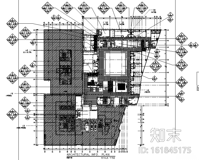 [重庆]110000平米酒店设计施工图（附效果图）cad施工图下载【ID:161845175】