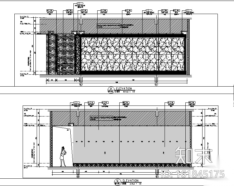 [重庆]110000平米酒店设计施工图（附效果图）cad施工图下载【ID:161845175】