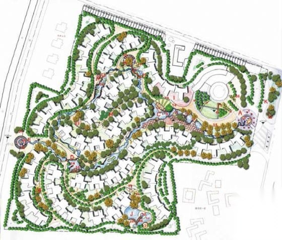 成都花园小区全套景观方案（1）施工图下载【ID:161122153】