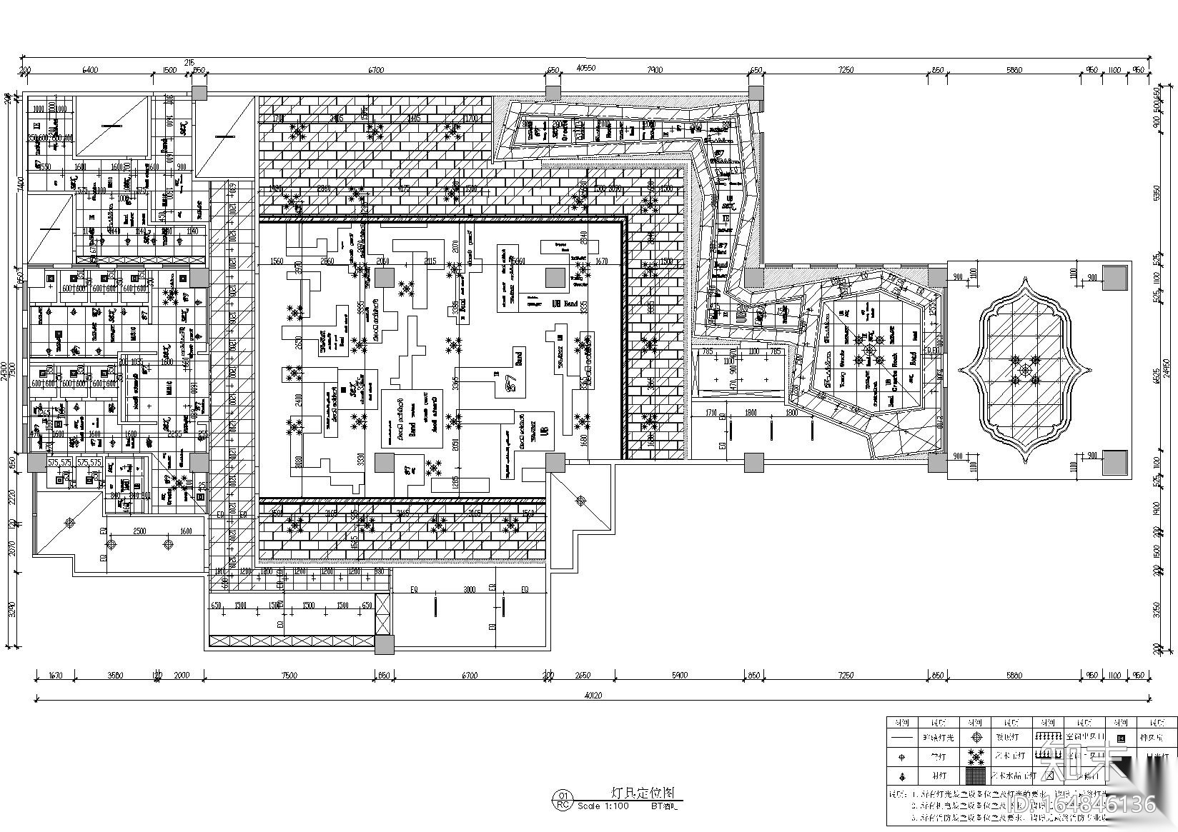 [四川]成都weclub酒吧装饰施工图+效果图cad施工图下载【ID:164846136】