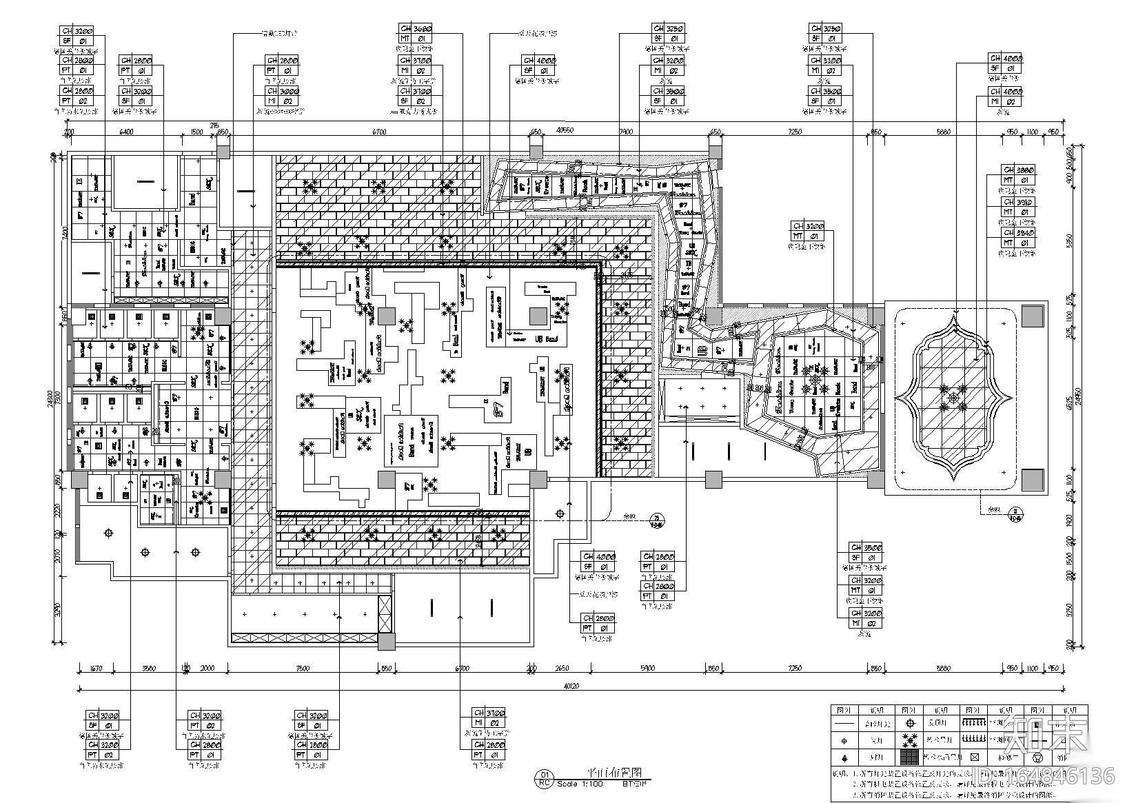[四川]成都weclub酒吧装饰施工图+效果图cad施工图下载【ID:164846136】
