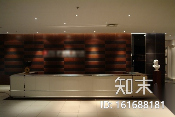 [广东]某名品陶瓷展厅室内装修施工图（含实景）cad施工图下载【ID:161688181】