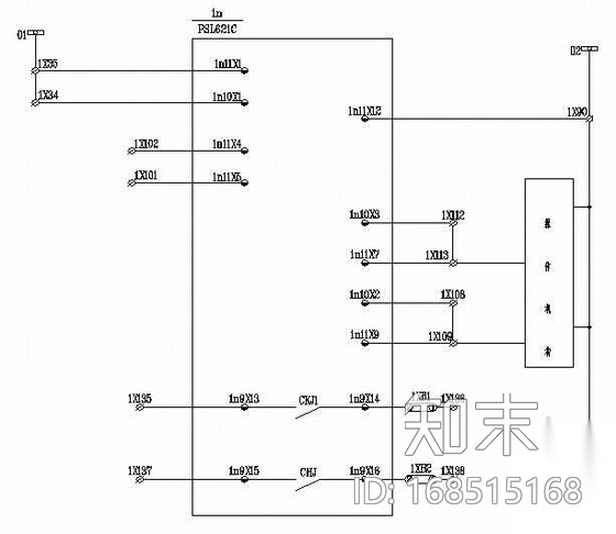 新疆某热电厂2X135MW工程配电图纸cad施工图下载【ID:168515168】