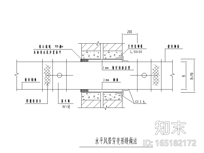 36款通风空调风口节点大样安装详图（CAD,36款）cad施工图下载【ID:165182172】