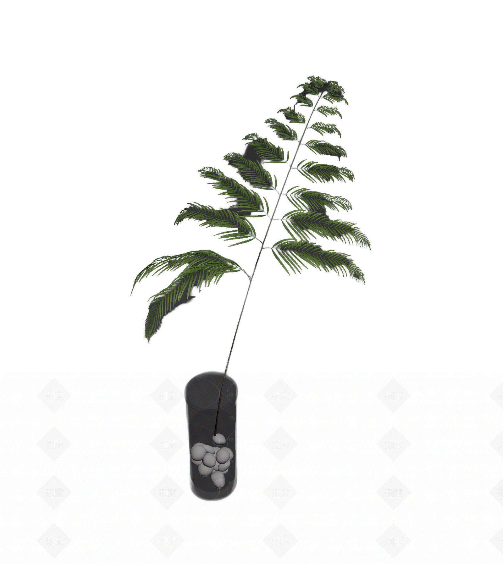 带盆绿植模型3D模型下载【ID:1206183674】