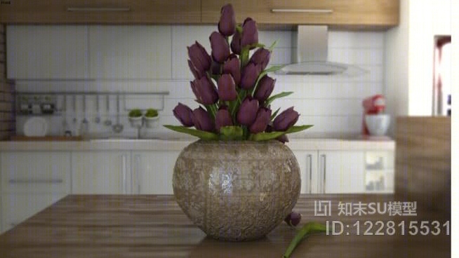 花瓶SU模型下载【ID:122815531】