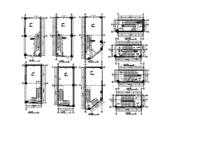 [北京]三层中式风格商业办公综合体建筑施工图cad施工图下载【ID:166428158】