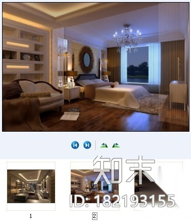 [江苏]经典华丽复式楼施工图（含效果）cad施工图下载【ID:182193155】