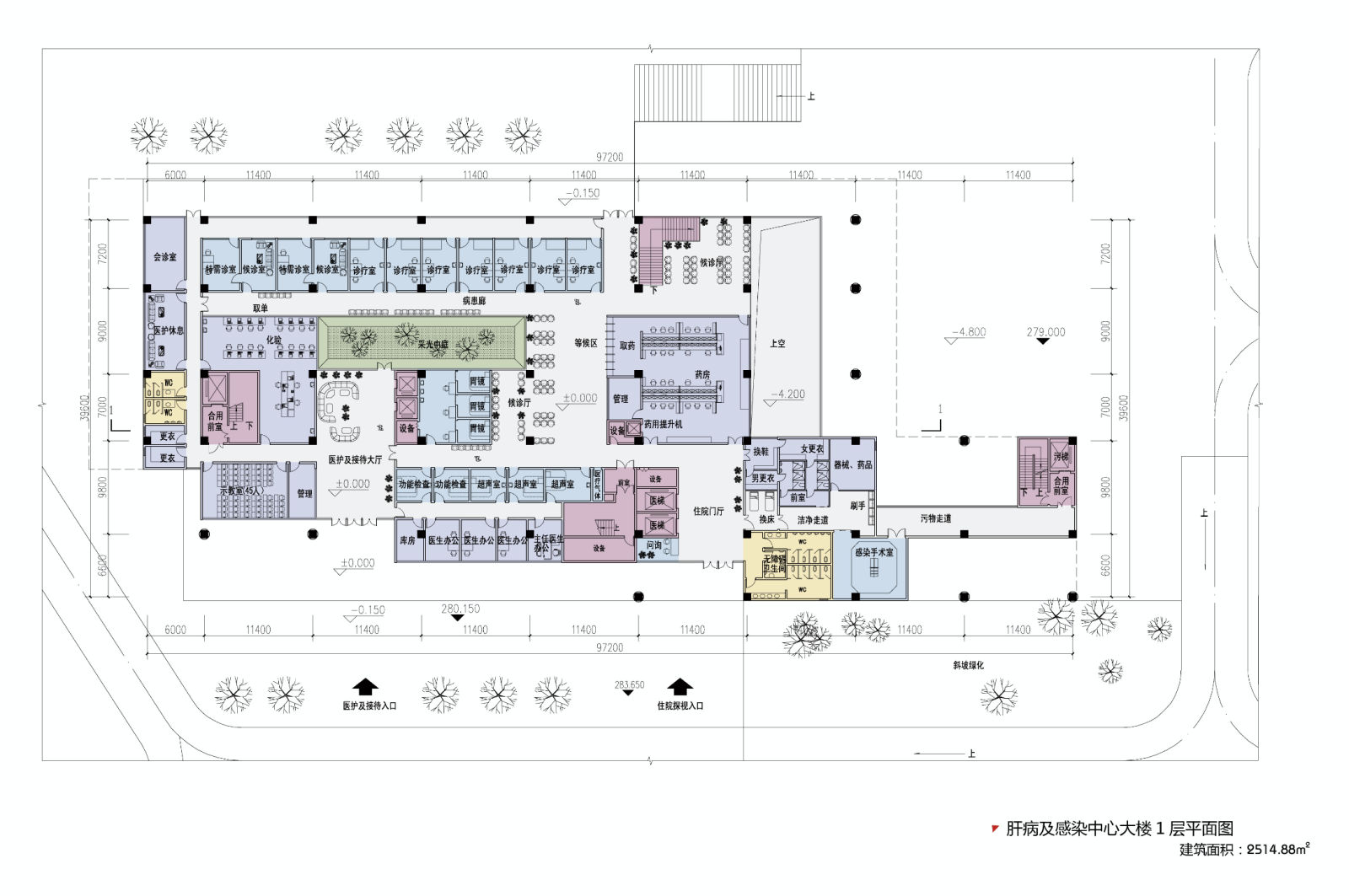 [重庆]医科大学附属第二医院建筑设计方案文本施工图下载【ID:151649172】