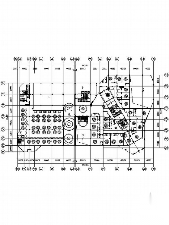 [广东]21层现代风格国际酒店建筑设计方案图cad施工图下载【ID:166329194】