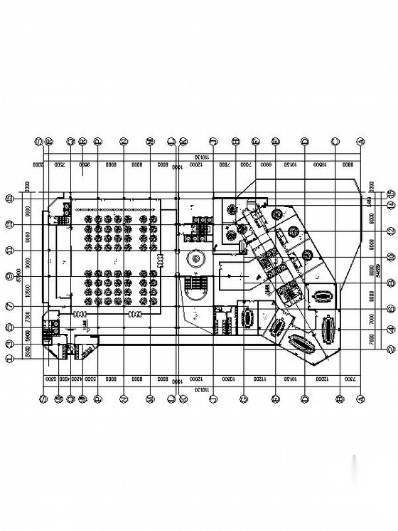 [广东]21层现代风格国际酒店建筑设计方案图cad施工图下载【ID:166329194】