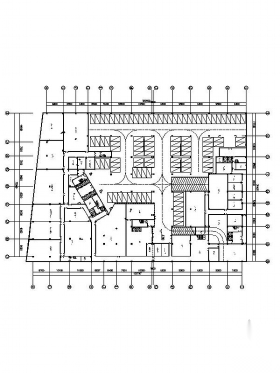 [广东]21层现代风格国际酒店建筑设计方案图cad施工图下载【ID:166329194】