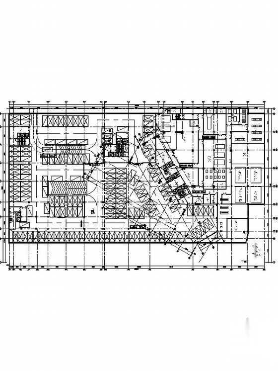 [广东]21层现代风格国际酒店建筑设计方案图cad施工图下载【ID:166329194】