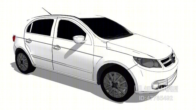 汽车SU模型下载【ID:47785492】