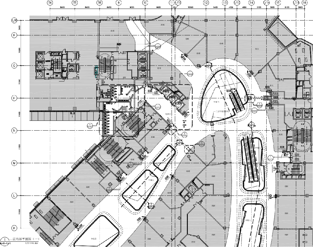 苏州悠方购物中心商场施工图+效果图+材料表cad施工图下载【ID:160415145】