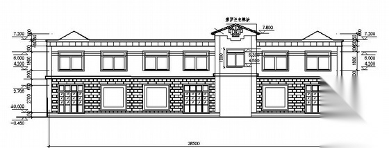 某二层私人别墅建筑cad施工图下载【ID:149918126】